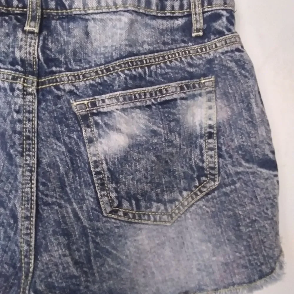 Shorts Cut Off Art To Wear Denim Whimsical Fairy Fairycore Unusual Rare …